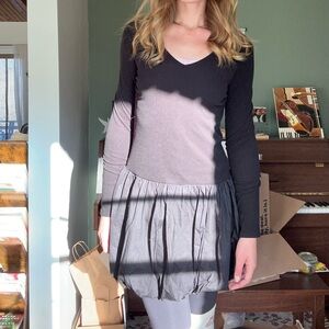 No Boundaries Black Ribbed Top